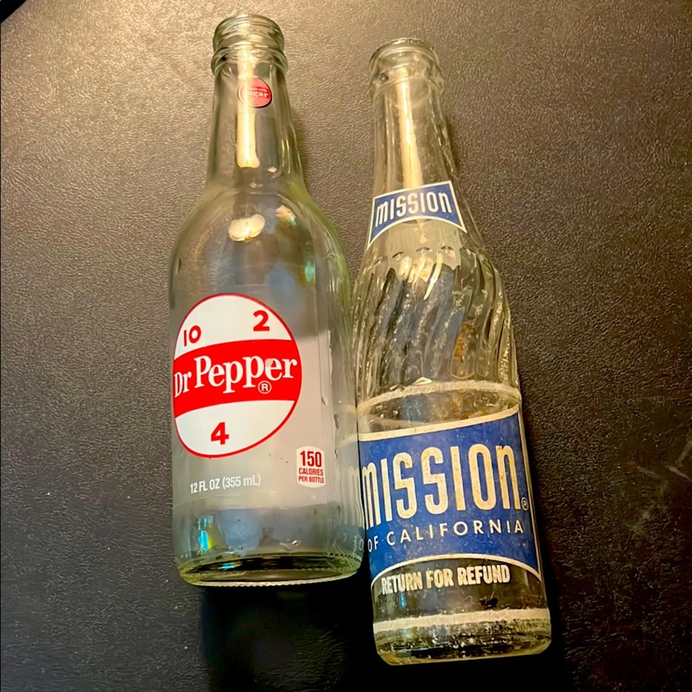 Vintage Soda Bottles